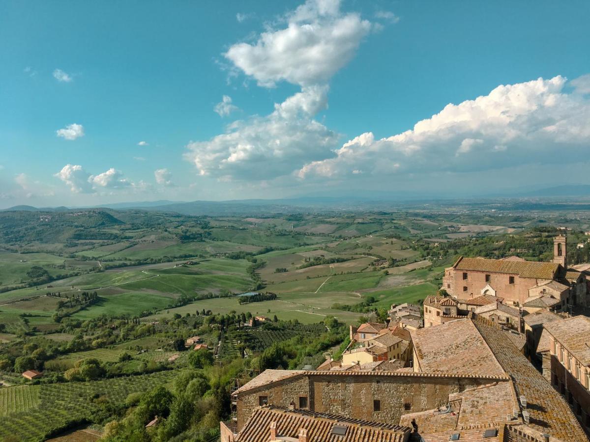 Ferienwohnung Il Palco Montepulciano, Vista Incredibile, 150Mt Da Piazza Grande Exterior foto